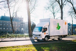 Electric trucks like the FUSO eCanter provide quiet, emissions-free operation that will help meet future carbon-neutrality goals.