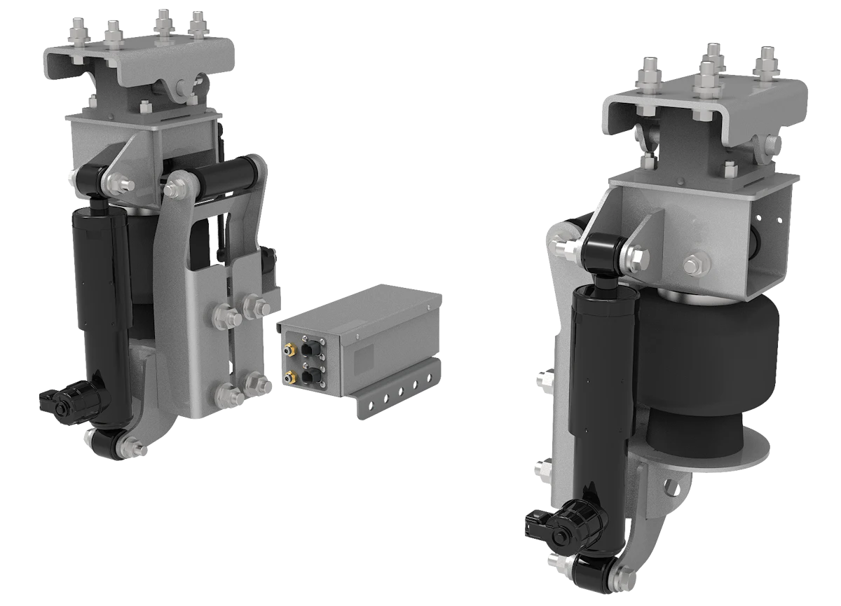 Link ROI Cabmate Smart Cab Suspension Improves Ride Quality for ...