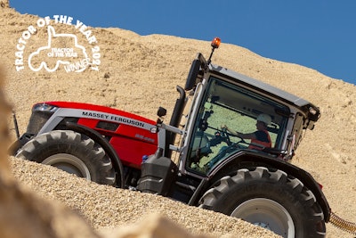 AGCO's Massey Ferguson received the Tractor of the Year 2021 award for its new 8S.265.