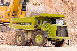 The NTR100A autonomous driving dump truck is equipped with an Allison 8610ORS automatic transmission.