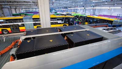 Batteries for electric buses have the potential to be used for other applications.