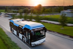 Solaris' hydrogen-fueled e-bus.