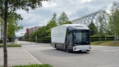 The Volta Zero electric truck has a pure-electric range of 150-200 km (95–125 mi.).