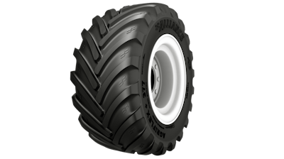 The Alliance Agriflex+ 377 flotation radial tire is one of many off-highway tires available from the newly branded Yokohama Off-Highway Tires.