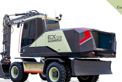 Volvo's new EX03 electric excavator is designed to offer low noise and zero emissions.