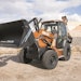 The CASE electric backhoe loader is designed to provide the same performance as a diesel-powered machine.
