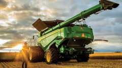 John Deere's X Series combines were nominated for a 2021 CES Innovation Award for the advanced technologies included on the machines.