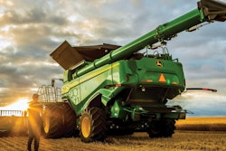 John Deere's X Series combines were nominated for a 2021 CES Innovation Award for the advanced technologies included on the machines.