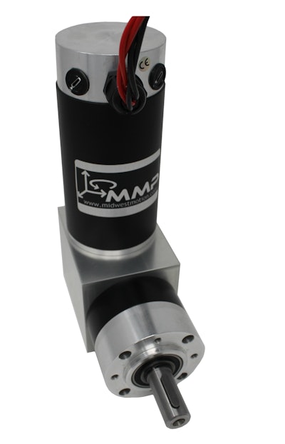 Right-angled gearmotor