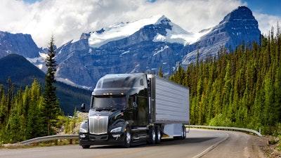 Up to a 7% fuel economy gain can be achieved due to the aerodynamic and other technology enhancements made to the new Model 579.