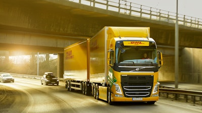 Volvo is partnering with DHL Freight to test its electric truck on longer transport routes.