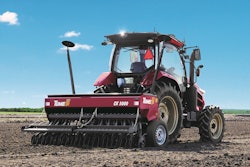 The upgraded tractor is capable of low speed work due to the improved technology integrated into it.