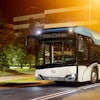 The Solaris Urbino 12 hydrogen powered bus.