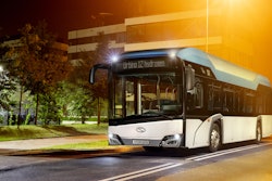 The Solaris Urbino 12 hydrogen powered bus.