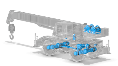 Dana New Rough Terrain Crane System Feb 2021