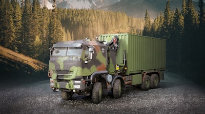 Iveco Defence Vehicles Supplies Third Generation Protected Military Gtf 8x8 (zlk 15t) Trucks To The German Army 577037