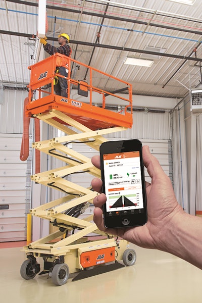 JLG's ClearSky telematics with Access Control system and Remote Analyzer features help to increase utilization and uptime.
