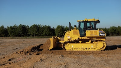 The new Komatsu dozer features intelligent Machine Control which automates many functions to optimize productivity.