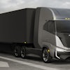 The Nikola Tre FCEV Cabover is targeted for distances up to 500 miles.
