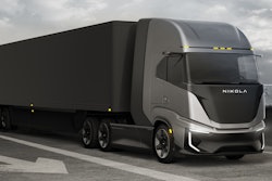 The Nikola Tre FCEV Cabover is targeted for distances up to 500 miles.