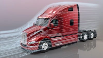 Aerodynamic improvements were made at various points around the vehicle to help improve fuel economy.