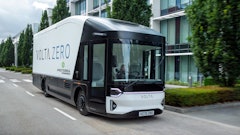 Proterra batteries will give the Volta Zero a range of 200 km on a single charge.