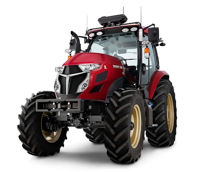 The YT4/5A series robot tractor is capable of full or partially autonomous operation.