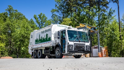 The Mack LR Electric is available through various incentive programs in the U.S. and Canada.