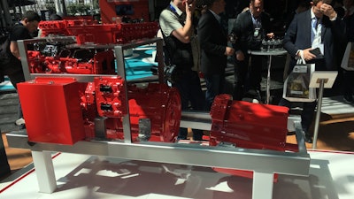 The Cummins REEV system is one of the hybrid solutions it is researching which uses an engine-powered generator to recharge the system's battery pack.