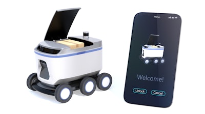 Weight, mechanism size, low power consumption, reliable life cycle performance and audit trail capabilities are key considerations that designers of drone and robot delivery vehicles must take into account when choosing the appropriate locking mechanisms.