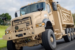 Meritor will supply several drivetrain components for use on the Mack Heavy Dump Truck for the U.S. Army.