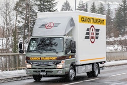 Registrations of electric trucks like Daimler's FUSO eCanter increased in the EU in 2020.
