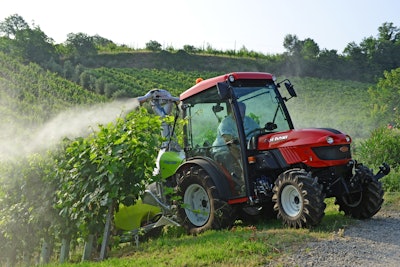 Goldoni specializes in agricultural equipment for use in vineyards and orchards.