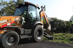 CASE recently delivered two of its electric backhoe loaders to customers in New York.