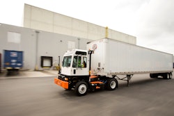 Tico Truck Working In Port