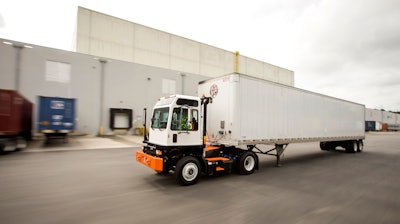 Tico Truck Working In Port