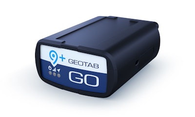 Geotab's new GO9+ includes cellular and Wi-Fi connectivity.