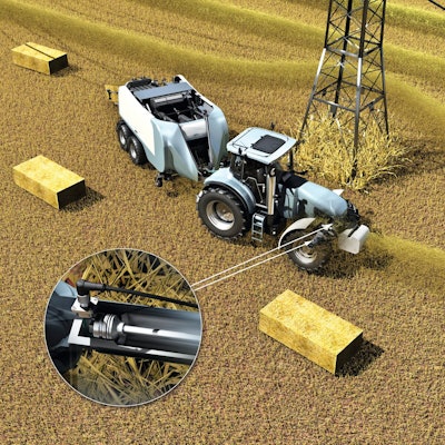 The compact size of the MAX30 linear encoder eases in-cylinder assembly in small hydraulic cylinders used in smaller mobile equipment.