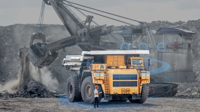 Vehicle Coal Mine View