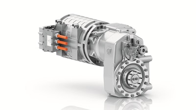 The eTRAC eCD70 central drive system.