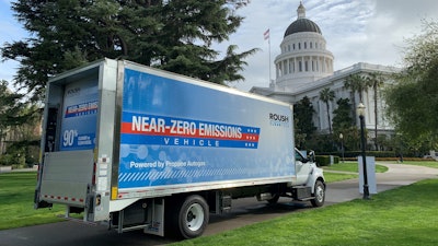 A Denver mail contractor is adding five propane fueled trucks to its fleet.