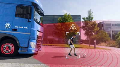 OnGuardMAX will automatically stop a vehicle if needed after detecting a potential collision.