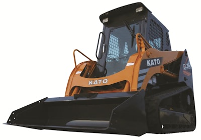 The CL35 compact track loader provides 6,474 lbs. of bucket breakout force.