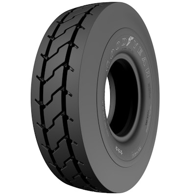 The new EV-4M Port Handler tire features improved tread wear to help increase efficiency.