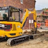 JCB's new conventional rear-end 36C-1 excavator.
