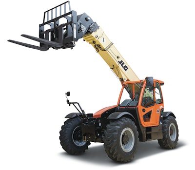 Some JLG telehandlers are now available with remote boom control.