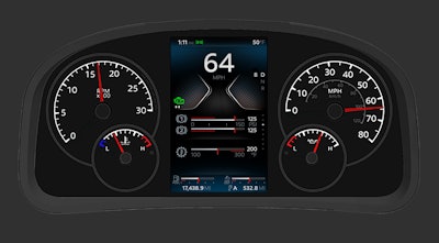 A new instrumentation cluster with a 7-in. high-definition digital display allows drivers to personalize information to match their preferences.