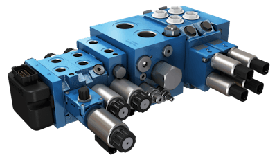The pre-compensated valve platform combines valves into a single, scalable implement control solution.