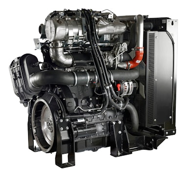 The JCB 448 engine meets Stage V emissions standards.