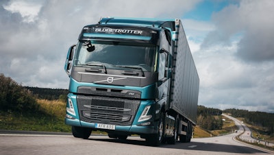 The Volvo FM features an enlarged cab interior to improve operator comfort.